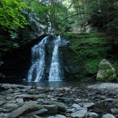 Stony Brook Glen Falls, Steuben County, New York State