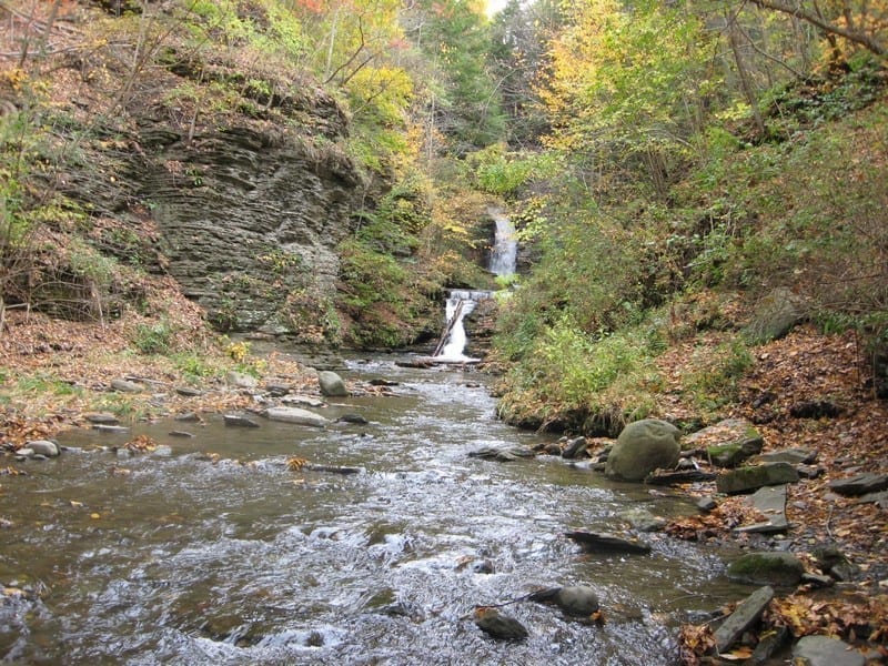 Buttermilk Falls State Park – 8 Named Waterfalls, Ithaca