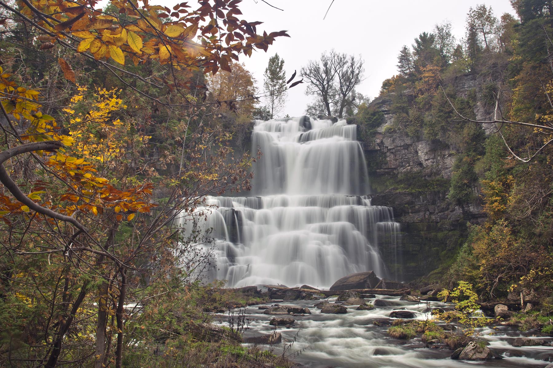 Falls on Fitting Creek (Widows Creek Falls) – Hudson