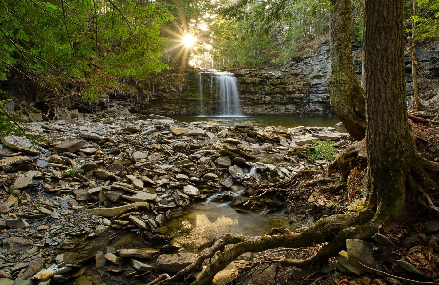East Ithaca – Cascadilla Gorge Park Waterfalls