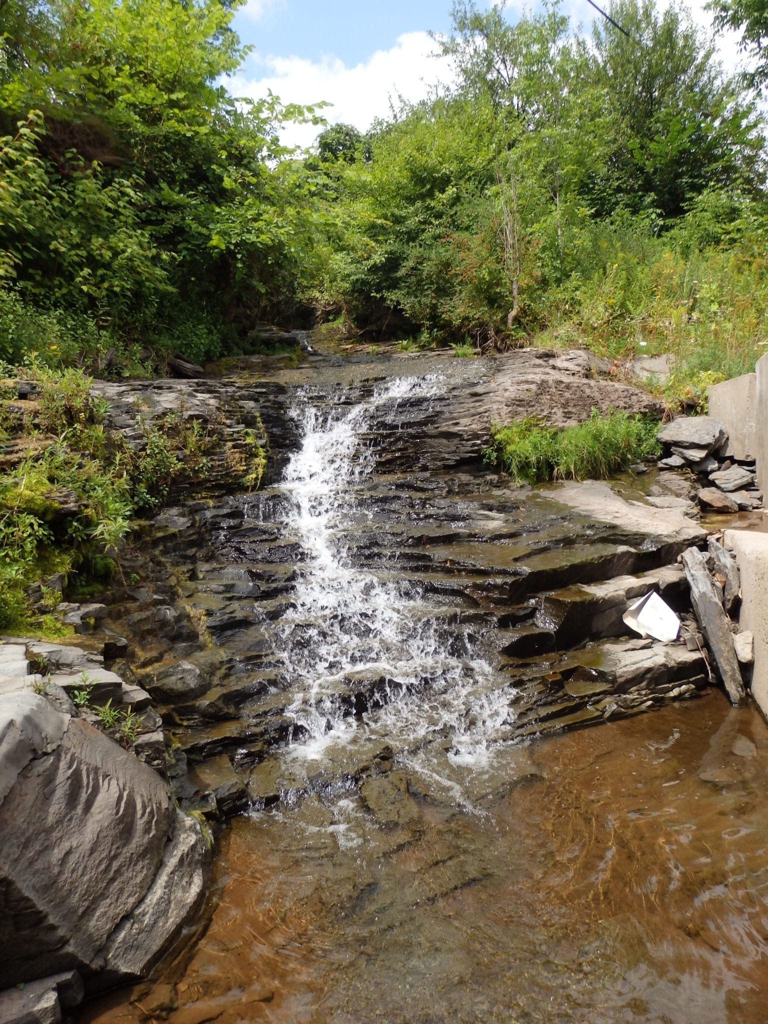 Ohisa Creek – 3 Main Waterfalls – Jordanville