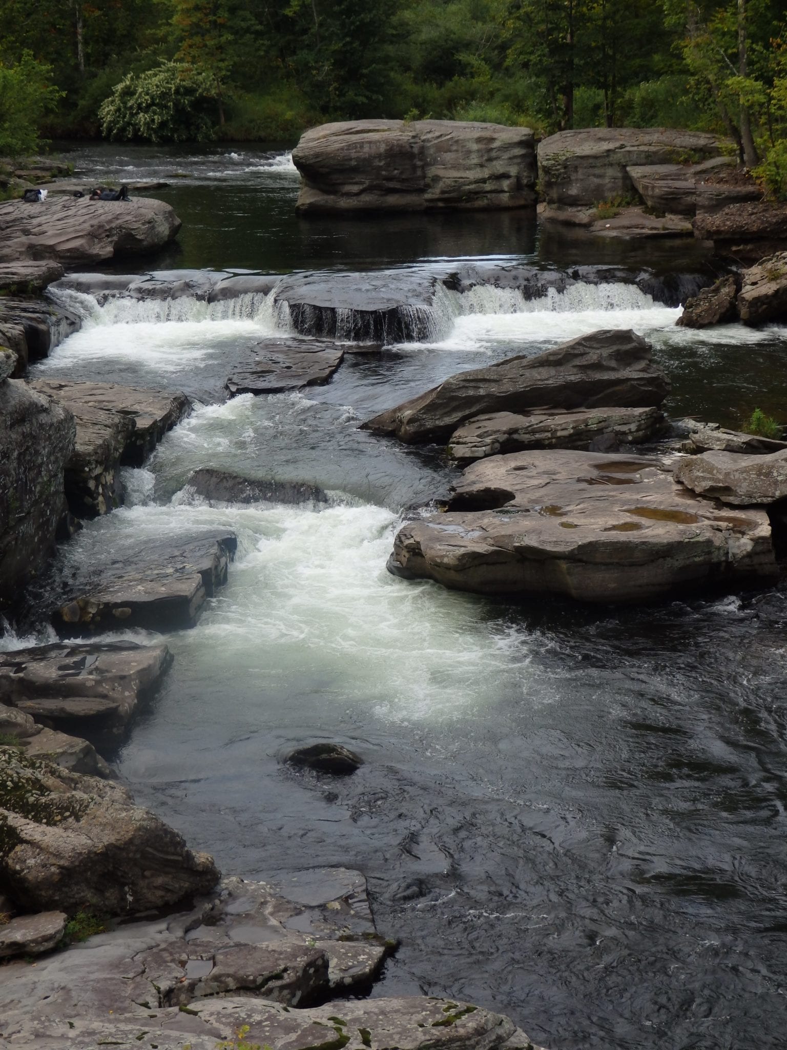 Falls Pond, Waterfall at – Inlet, Hamilton