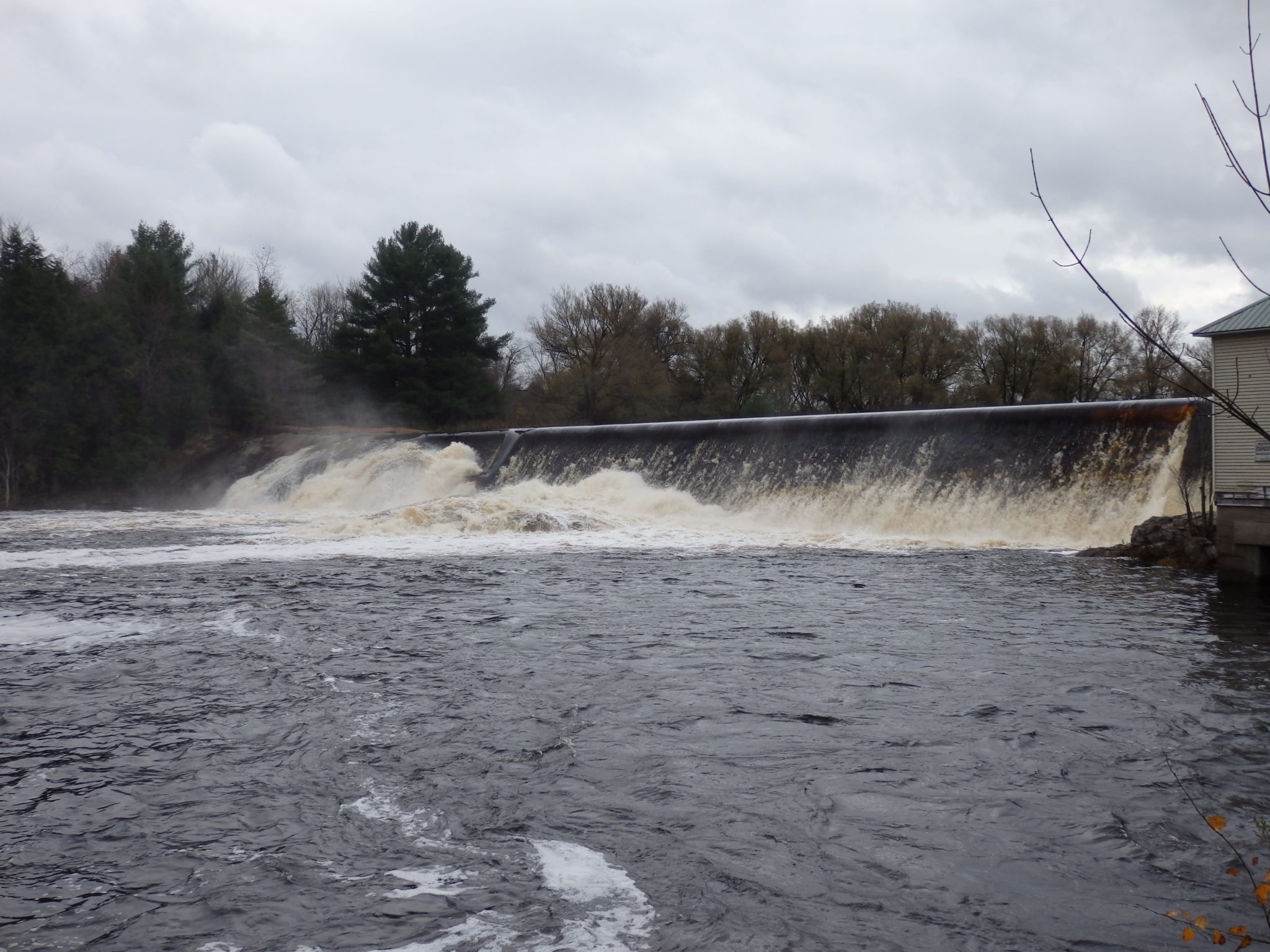 High Falls Dam and Falls, Beaver River – Croghan
