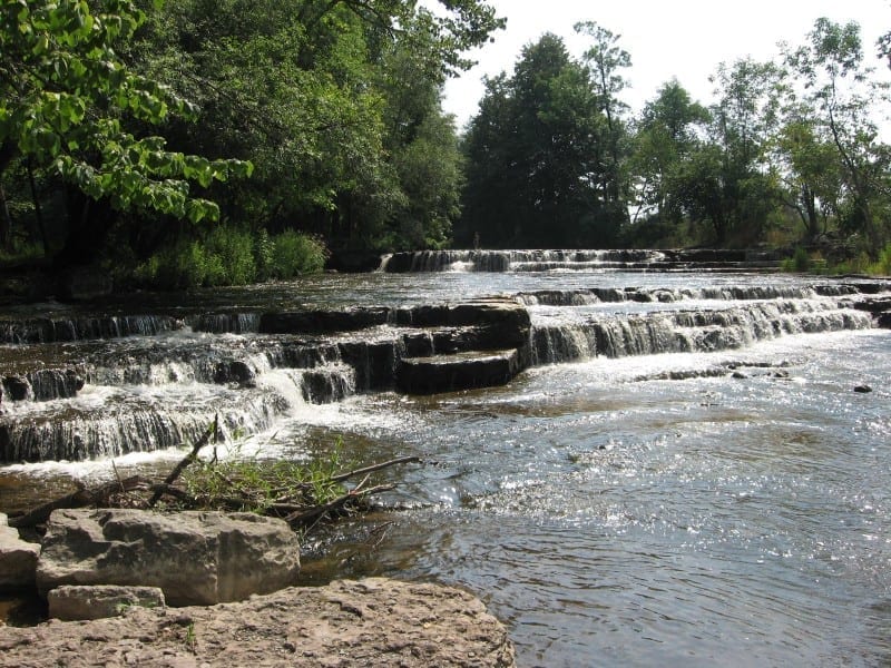 Dresserville Creek, small cascades – Hopewell Junction, Cayuga