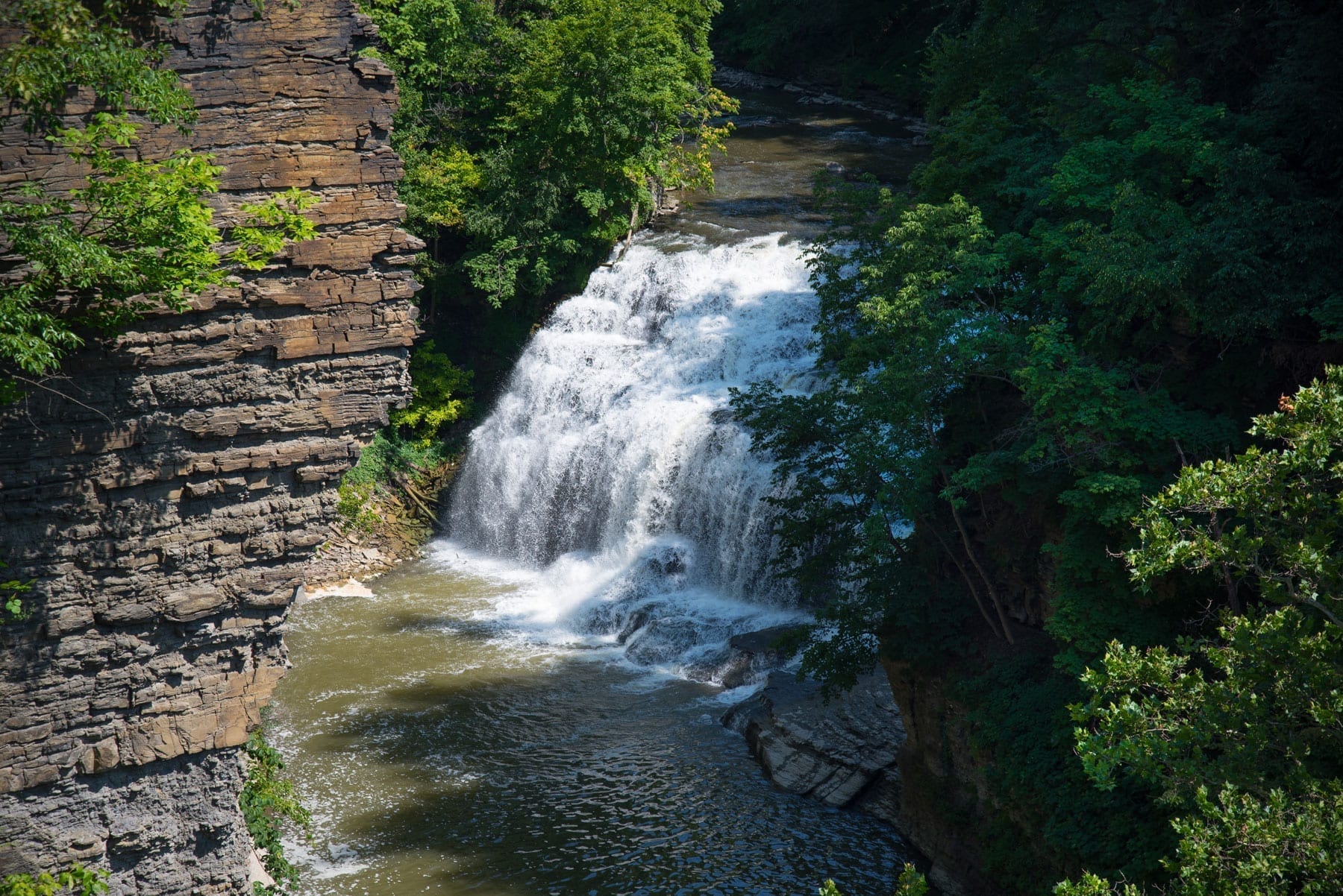 Flume Falls – Ithaca, Tompkins