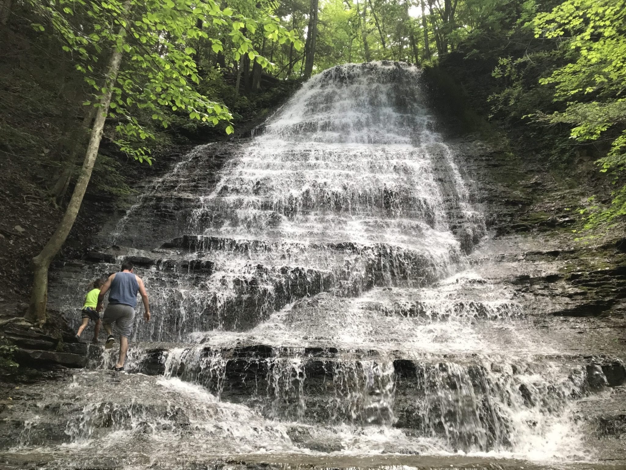 Sprakers Rd falls on – Canajoharie, Montgomery