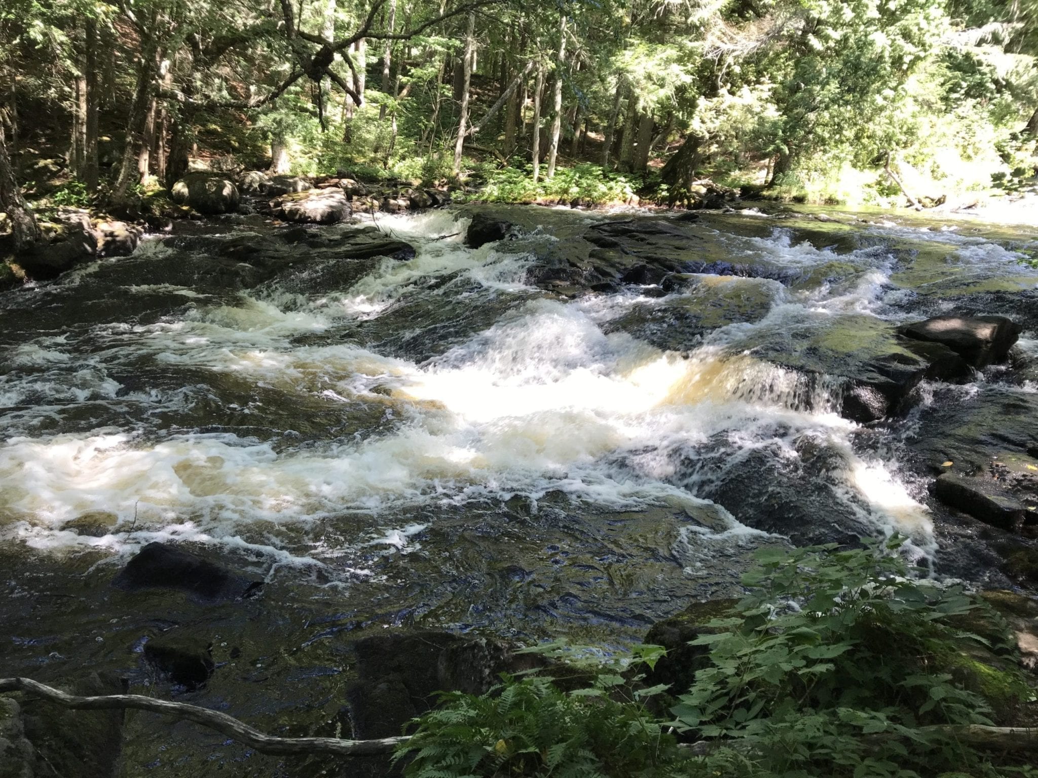 McKenzie Mountain, waterfall on trail to – Lake Placid, Essex