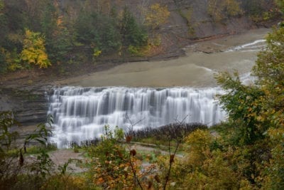 Lower Falls – Ithaca, Town of, Tompkins