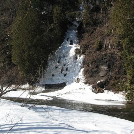 O’malley Brook Falls – Parishville, Town of, St. Lawrence