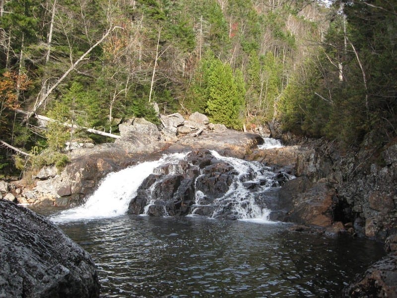 Opalescent River, Falls on – Newcomb, Town of, Essex