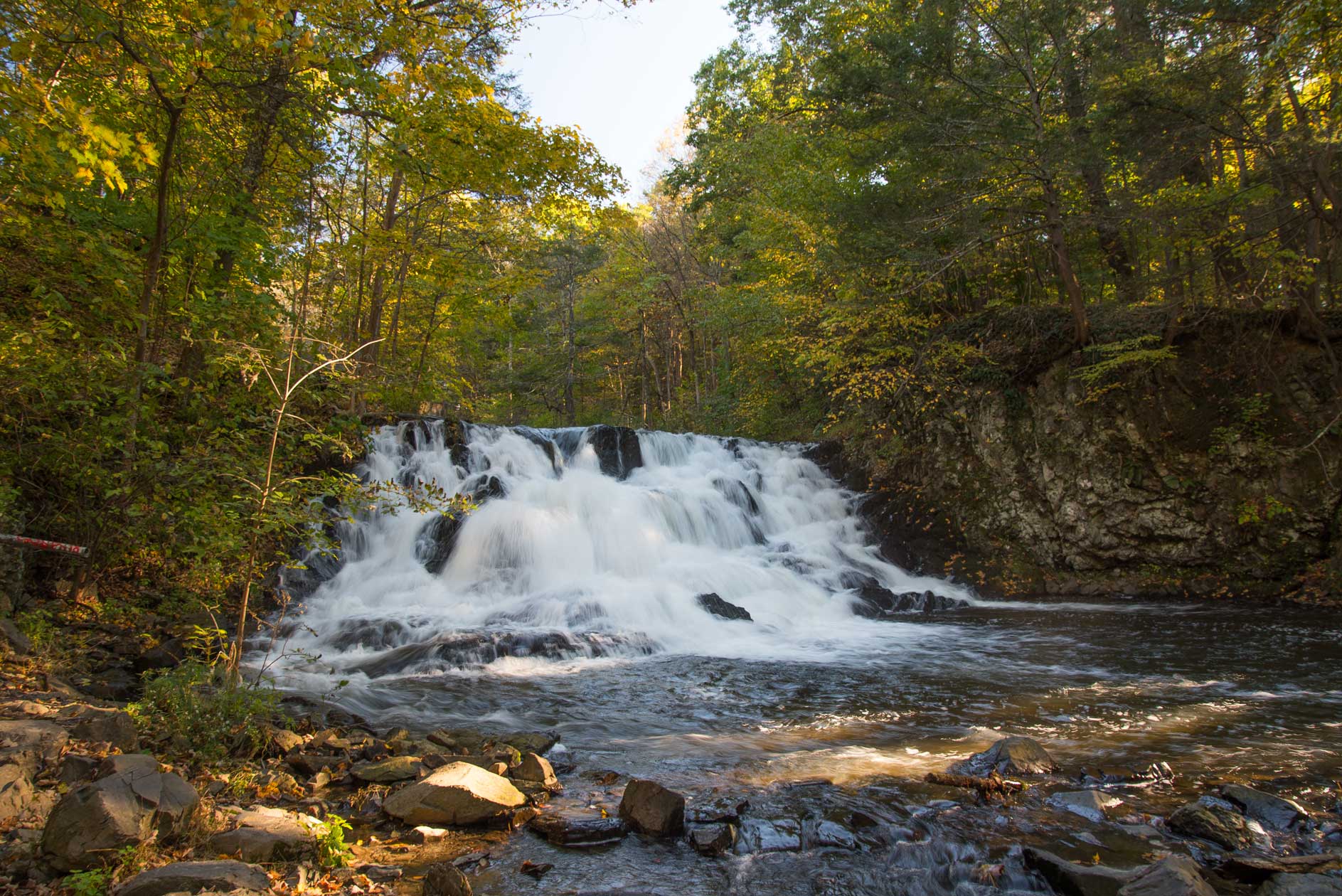 Yellow Rocks Picnic Area – Waterfall #1 – Voorheesville, Albany