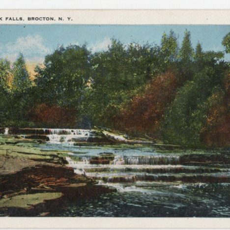 Sluice Falls Section – #1 Falls near Fish Creek – Diana, Town of, Lewis