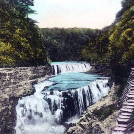 Waterfall postcards Set #9