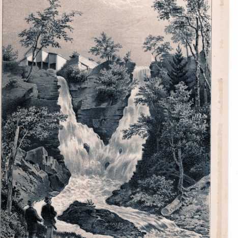 Waterfall postcards Set #7