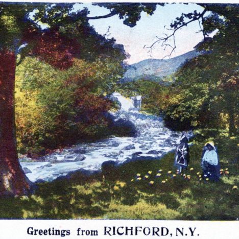 Waterfall postcards Set #6
